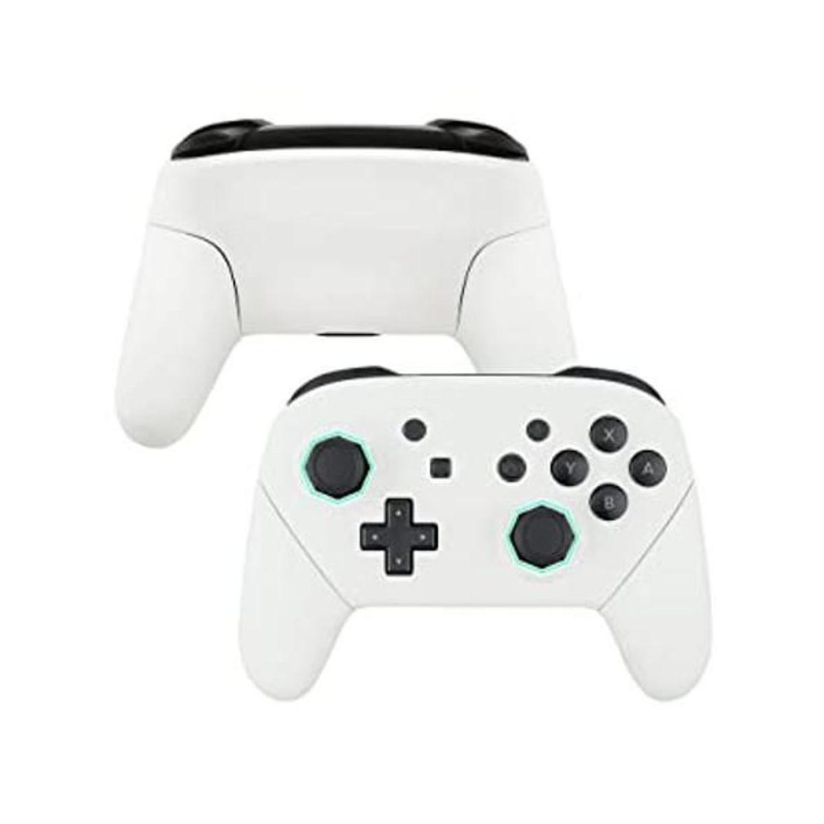 eXtremeRate White Octagonal Gated Sticks Faceplate
