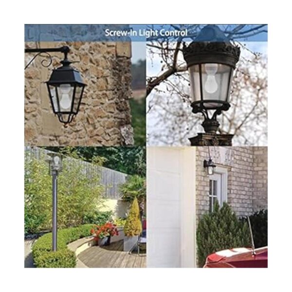 eSenlite Enchufes de luz LED incandescente CFL con sensor_5