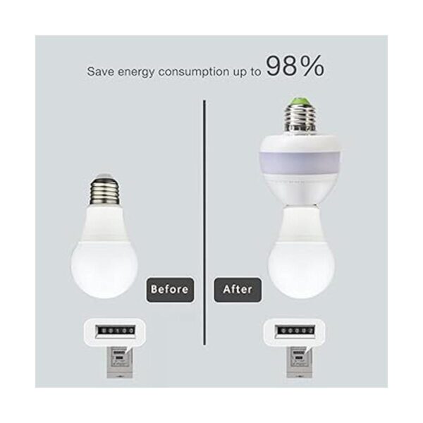 eSenlite Enchufes de luz LED incandescente CFL con sensor_4