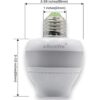 eSenlite Enchufes de luz LED incandescente CFL con sensor_2