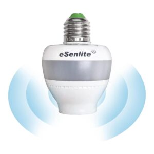 eSenlite Enchufes de luz LED incandescente CFL con sensor_1