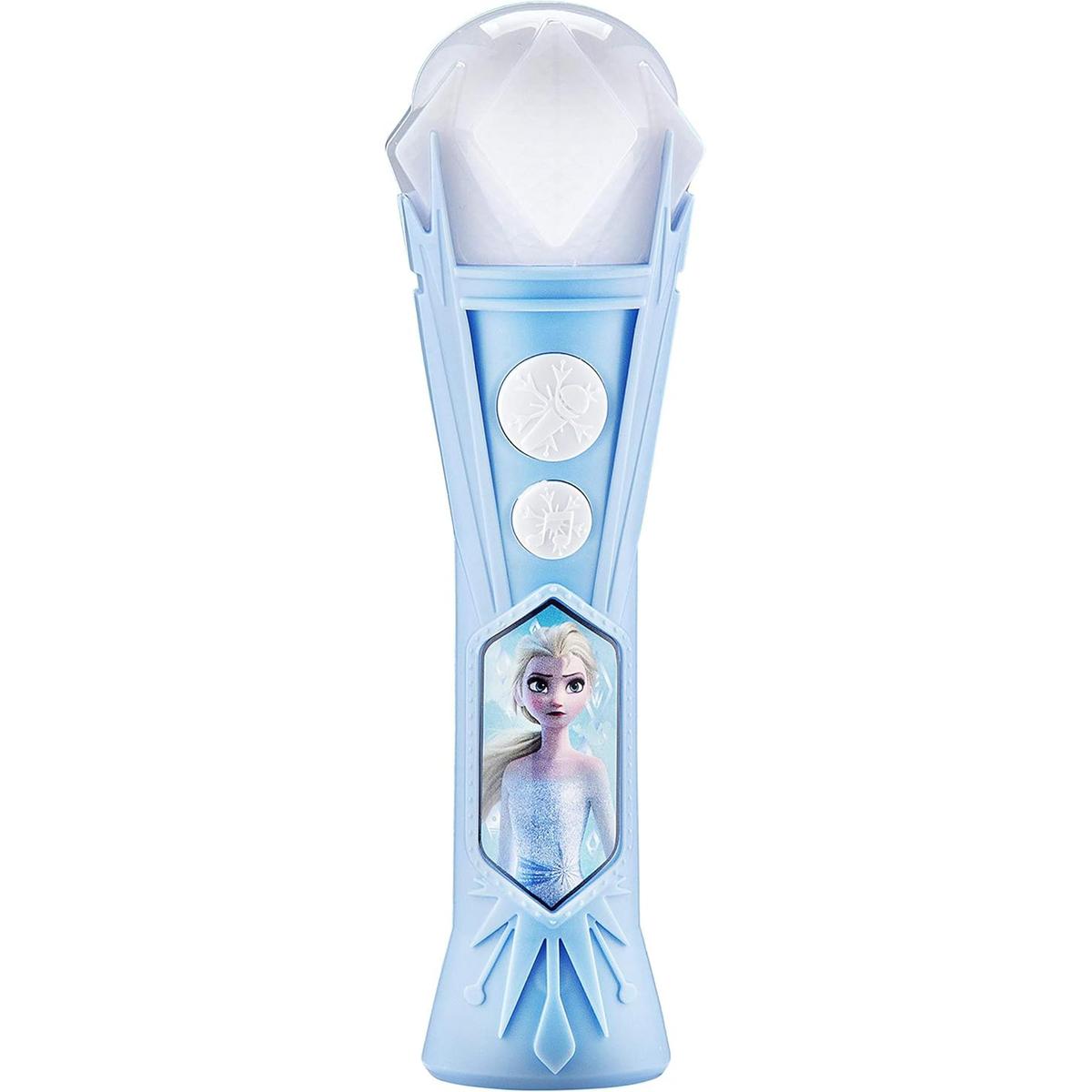 eKids Disney Frozen 2 Micrófono de juguete para niños con