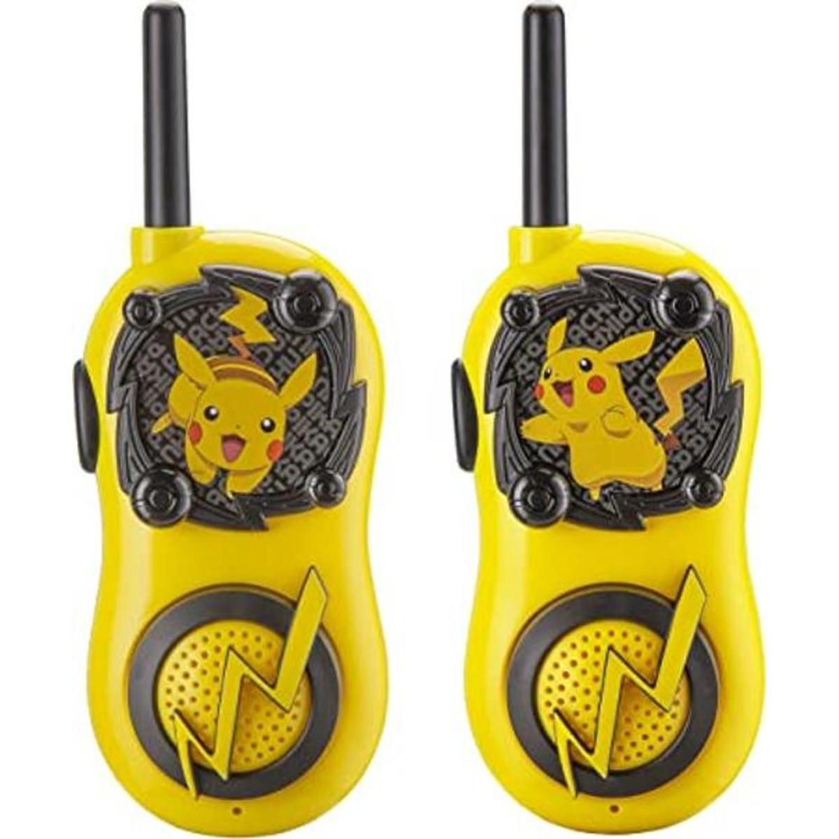 eKids Pokemon Walkie Talkies Pikachu Toys FRS Walkie