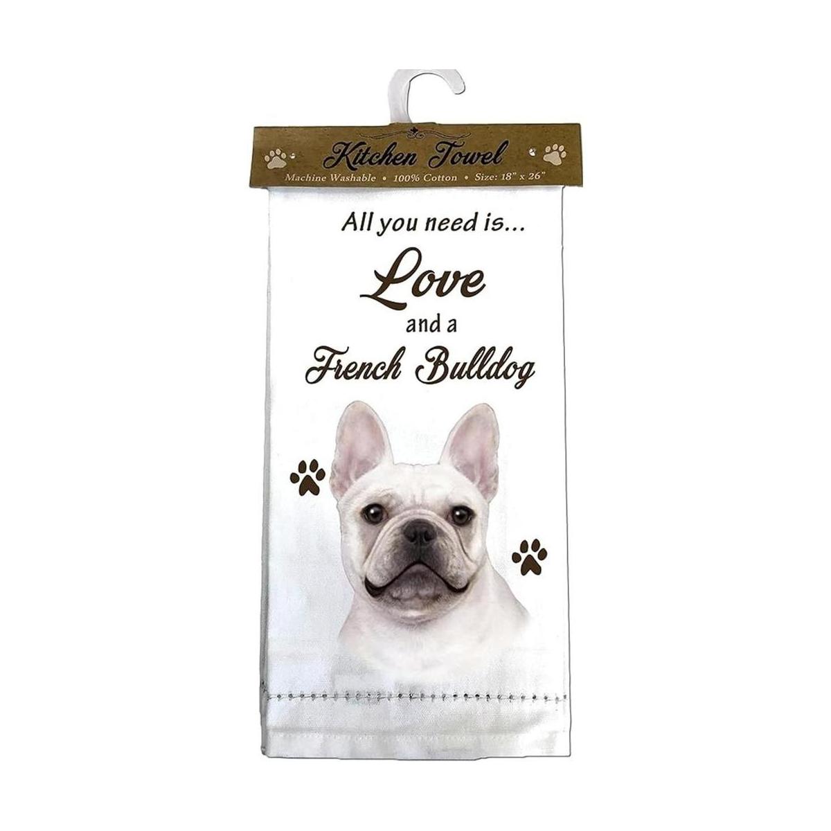 es pets 700 64 Bulldog Francés paños de cocina color