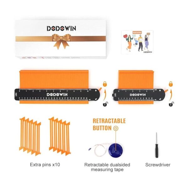 dodowin Herramientas de perfil de calibre de contorno_2