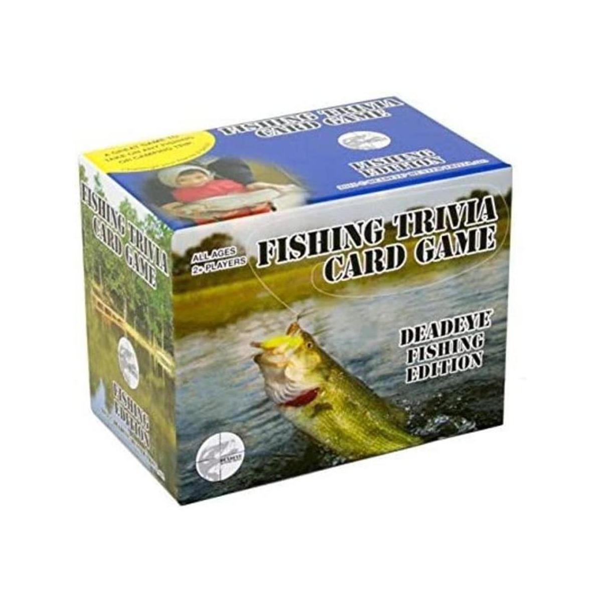 deadeye Trivia Juego de tarjetas de pesca por deadeye