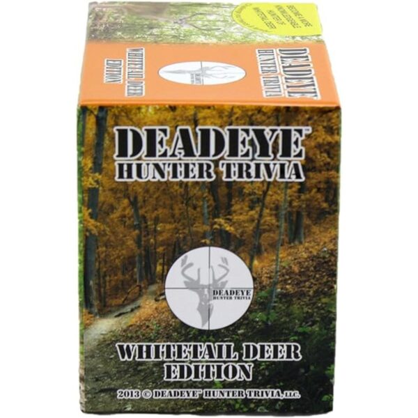 deadeye Whitetail Deer Hunter Trivia Juego de cartas_2