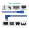 de extensión USB 3.0 de 1 pie paquete de 2 unidades de 90_3