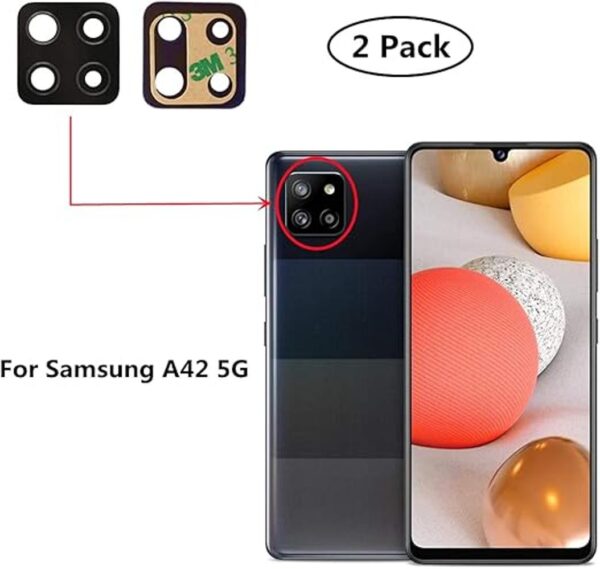 de 2 lentes de repuesto originales Samsung Galaxy A42_2
