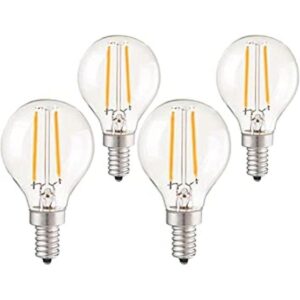 ctkcom G45 2 W LED Vintage Edison regulable bombillas de