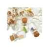 ctkcom 100 piezas 0.5 mlextra Miniaturas tarros de vidrio