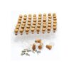 ctkcom 100 piezas 0.5 mlextra Miniaturas tarros de vidrio