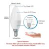 ctkcom 5 W LED Candelabra bombillas 4_2