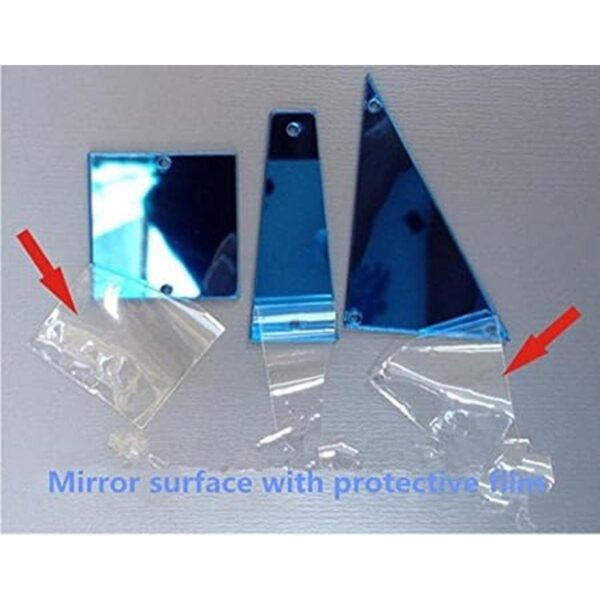 coser en acrílico azul espejo Diamante Rhinestone vidrio_4
