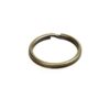cotowin Pack de 50pcs 1 Antiqued chapado en latón llavero_3