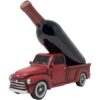 clásico Pickup Truck Botella de vino titular Estatua o_1