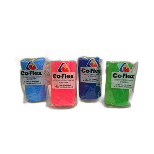 coflex 4 inch cohesivo vendaje 4 X 5 yards flexibles_1