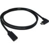 cerrxian 1 m 3 ft 90 grados USB 3.1 Tipo C macho a hembra_1