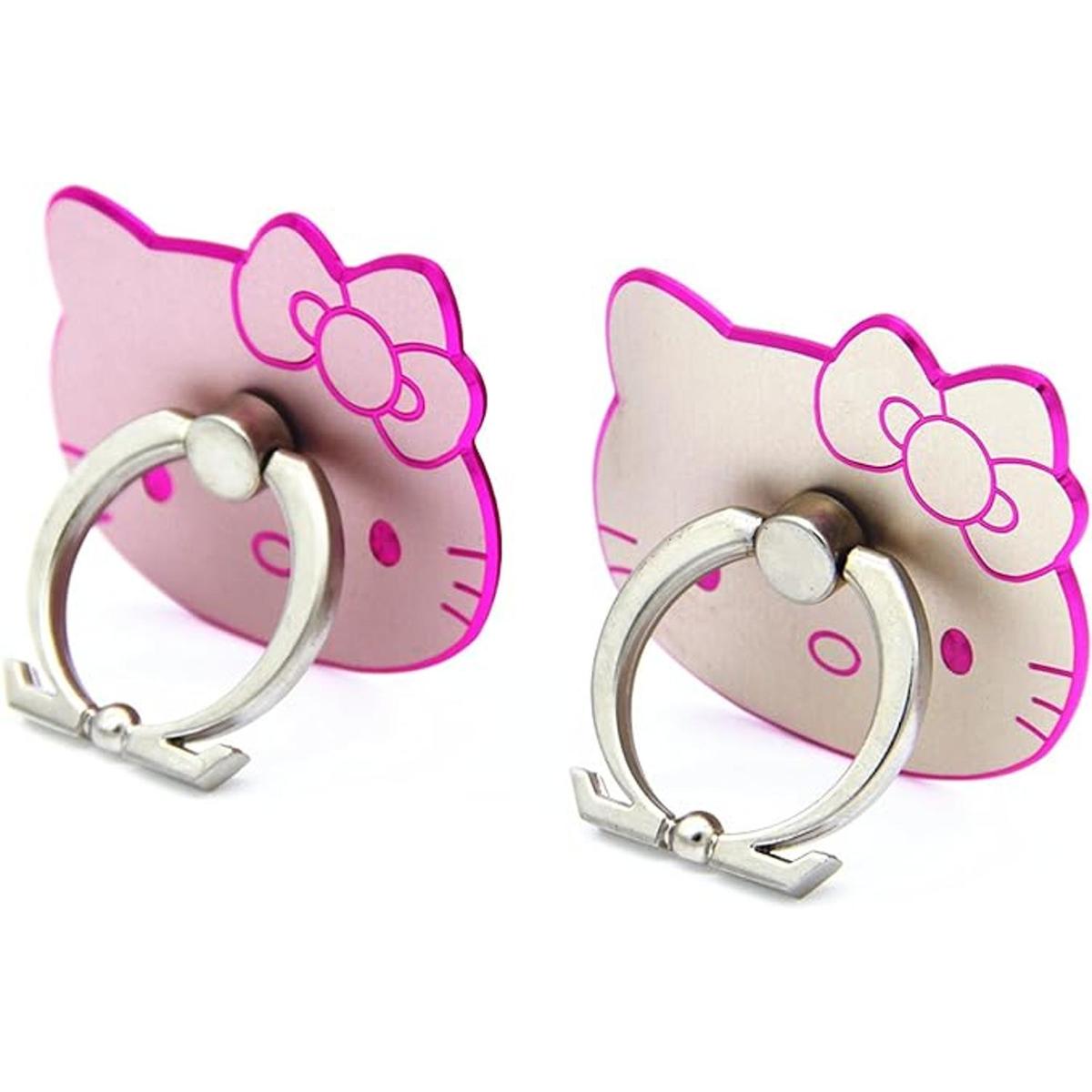 celldesigns Hello Kitty Cell Phone Anillo Grip Soporte