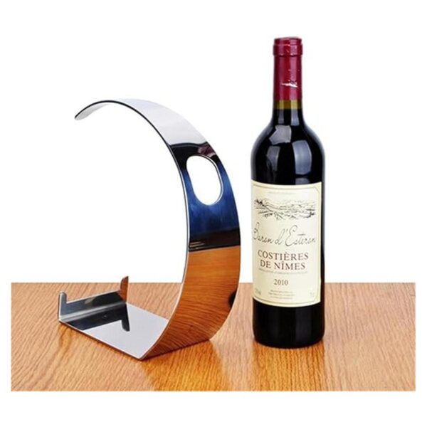 cdybox europeo creativo estante de vino de acero