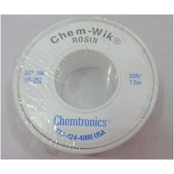 chemtronics 10 25L chemwik Rosin desoldar trenza_1