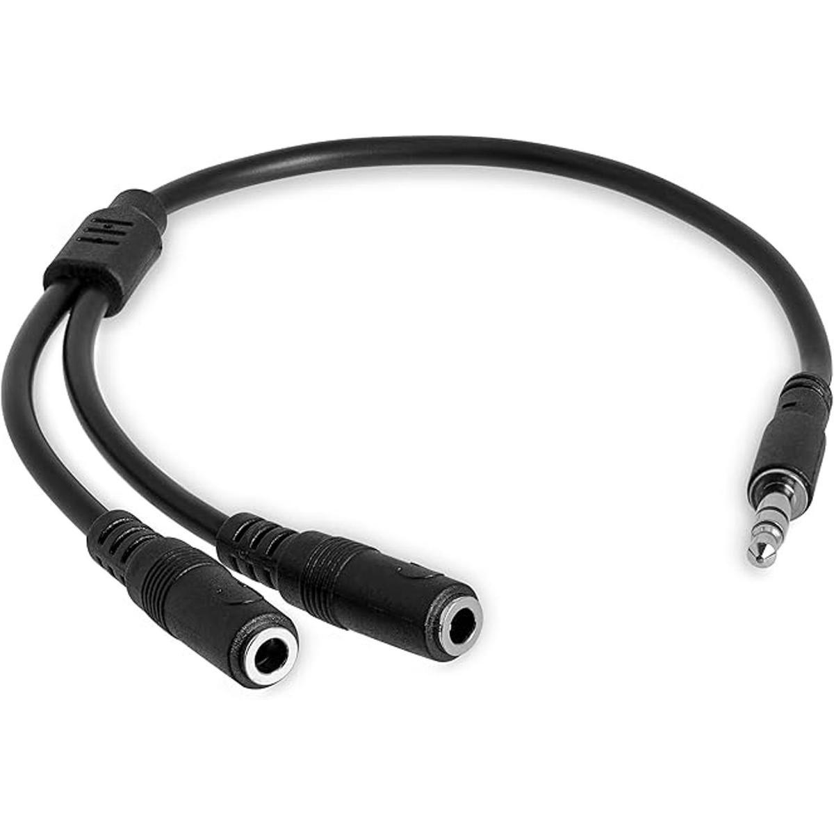 cable extensión audio 0.138 in cable divisor de audio