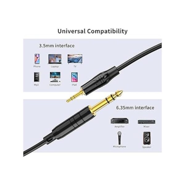 cablecreation XLR macho a XLR hembra Cable micrófono_5
