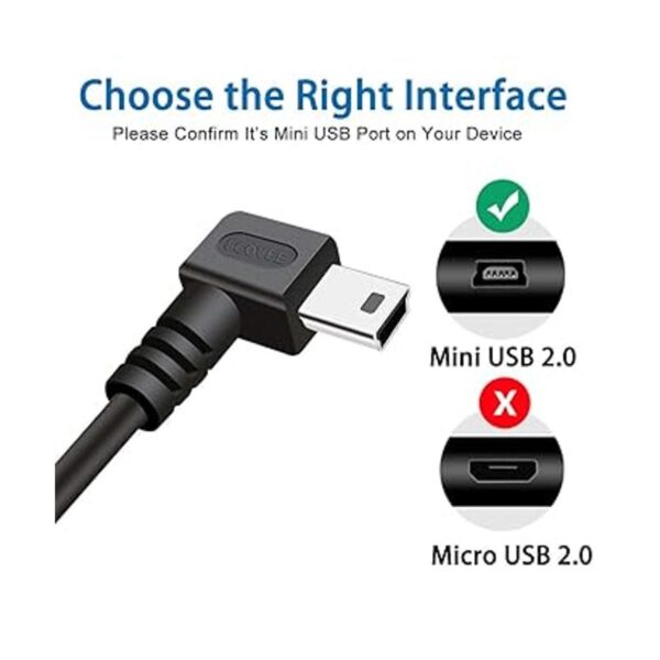 cable USB de 90 grados paquete de 2 unidades de 6 pies_2