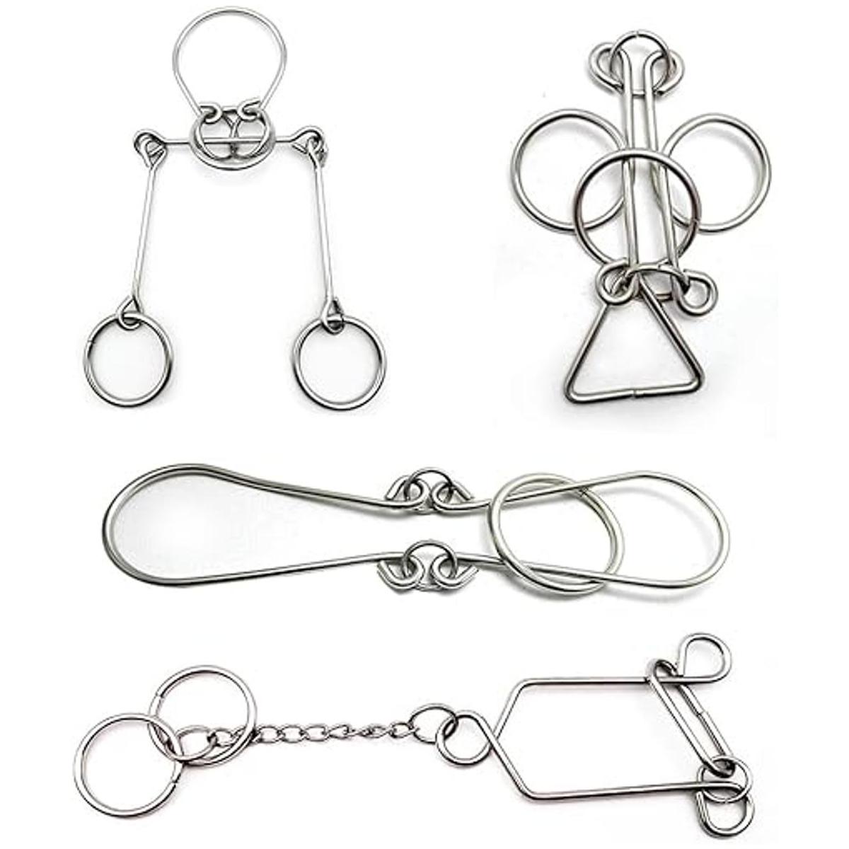 brbd Conjunto de 3 de Advanced metal Brain Teaser Puzzle