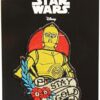 c3po Ventilador Stay Oro IronOn Craft Patch Star Wars_3