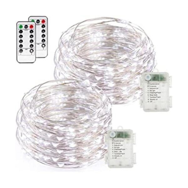 buways Luces de hadas paquete de 2 unidades funciona con_1