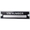 beyondcity Placa de identificación en serie VIN con datos_2