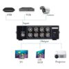 auvipal Caja de divisor de video BNC Coaxial de video_6