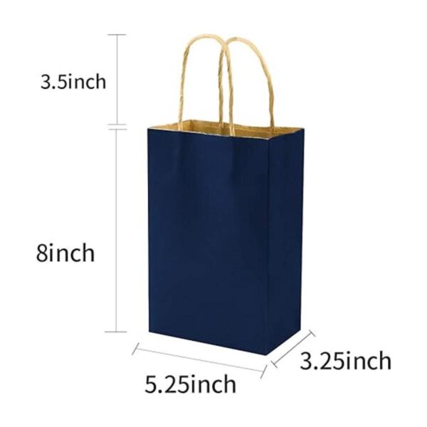 bagmad Paquete de 100 bolsas de regalo multicolor de color_2