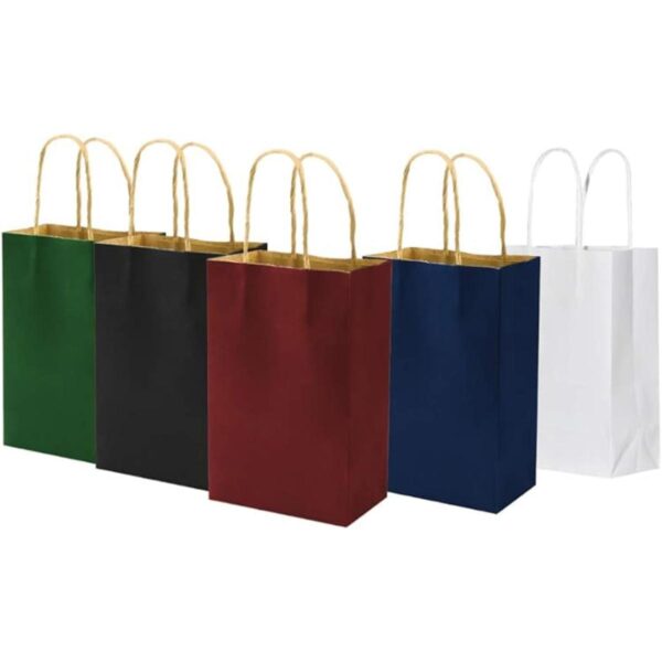 bagmad Paquete de 100 bolsas de regalo multicolor de color_1
