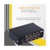 auvipal Caja de divisor de video BNC Coaxial de video_5