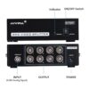 auvipal Caja de divisor de video BNC Coaxial de video_4