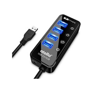 atolla 204U3 USB 3.0 Hub 4 1 de transferencia de datos y_1