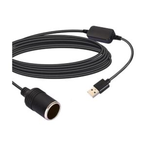 apoi USB a macho a 12 V Car Cigarette Lighter Socket_1