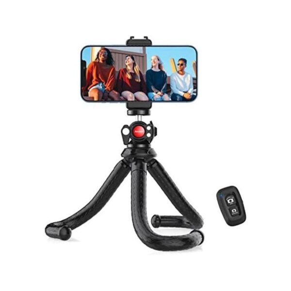 Anozer Trípode para teléfono flexible con clip