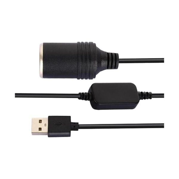apoi USB a macho a 12 V Car Cigarette Lighter Socket_3