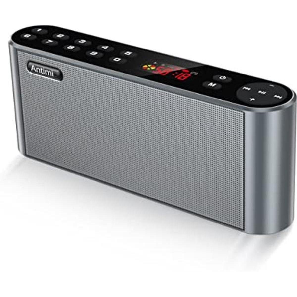 antimi estéreo Altavoz Bluetooth inalámbrico portátil Dual