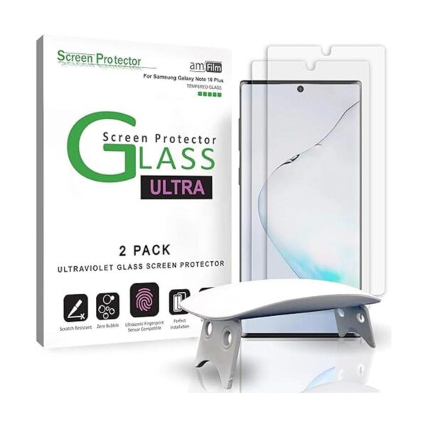 amFilm Protector de pantalla ultra vidrio para Galaxy Note_1
