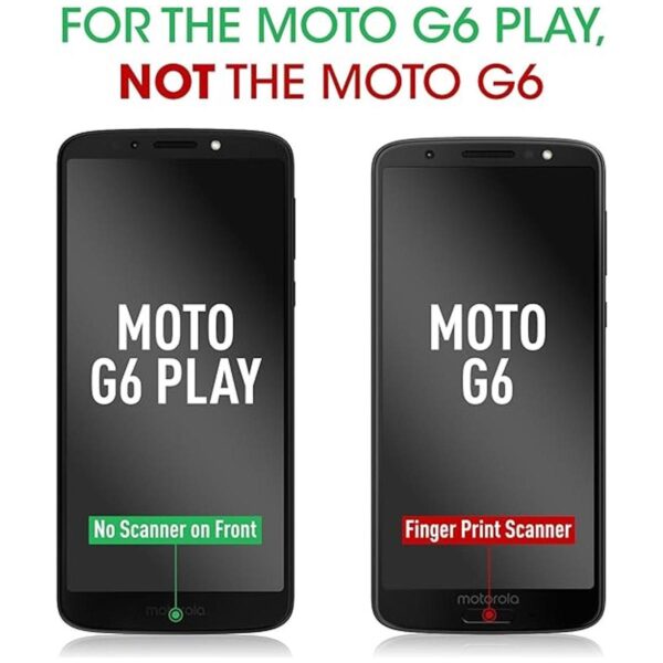 amFilm Moto G6 Play Protector de Pantalla Cristal 2 Pack_2