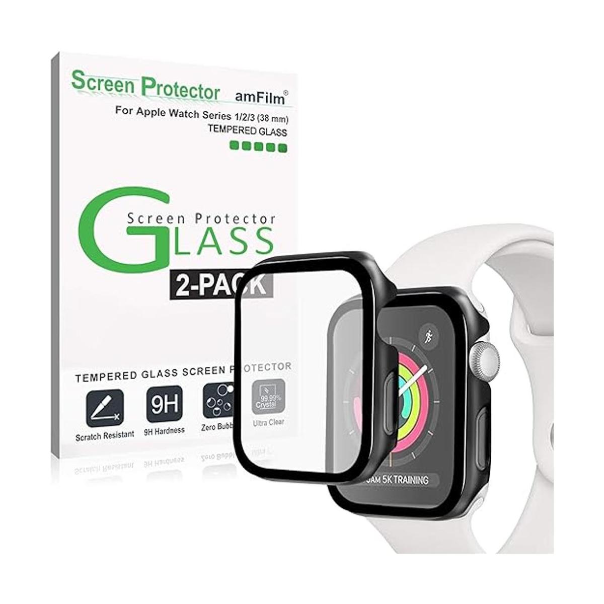 amFilm Funda con protector de pantalla de vidrio templado
