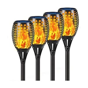 aityvert Solar Luces impermeable Llamas parpadeantes de_1