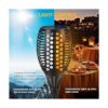 aityvert Solar Luces impermeable Llamas parpadeantes de_2