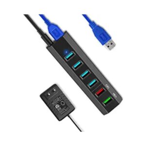 aiibe 6 puertos USB 3.0 Hub Cargador de teléfono_1