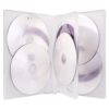 aceplus DVD Case estándar 14 mm transparente para 6 discos_4