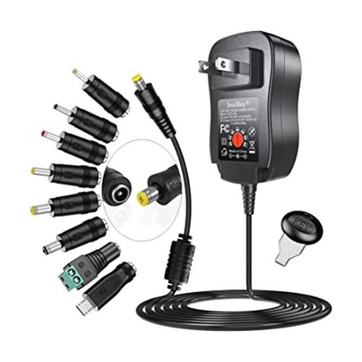 Versión mejorada SoulBay Adaptador universal ACDC de
